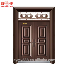 Modern main gate designs price for stainless steel door frame with window